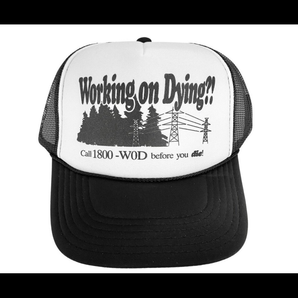 Working On Dying Trucker Hat